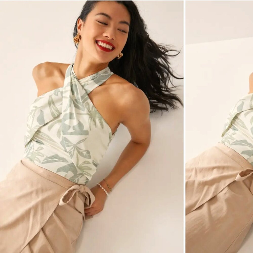 NWT Love Bonito Halter Top